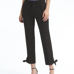Banana Republic Avery fit tie hem pants size 10 L